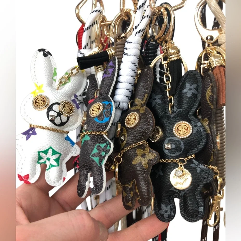 Bunny Multicolor Designer Key & Card Holder
